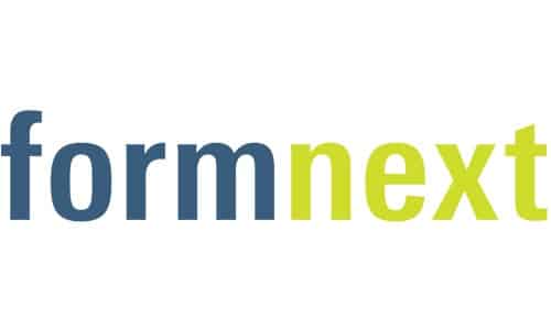 Affiche de FormNext 2019, le plus grand événement sur l'impression 3D en Europe
