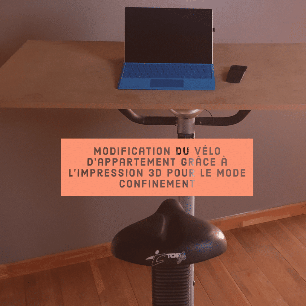 Le Vélo transformé en Bureau pour le confinement