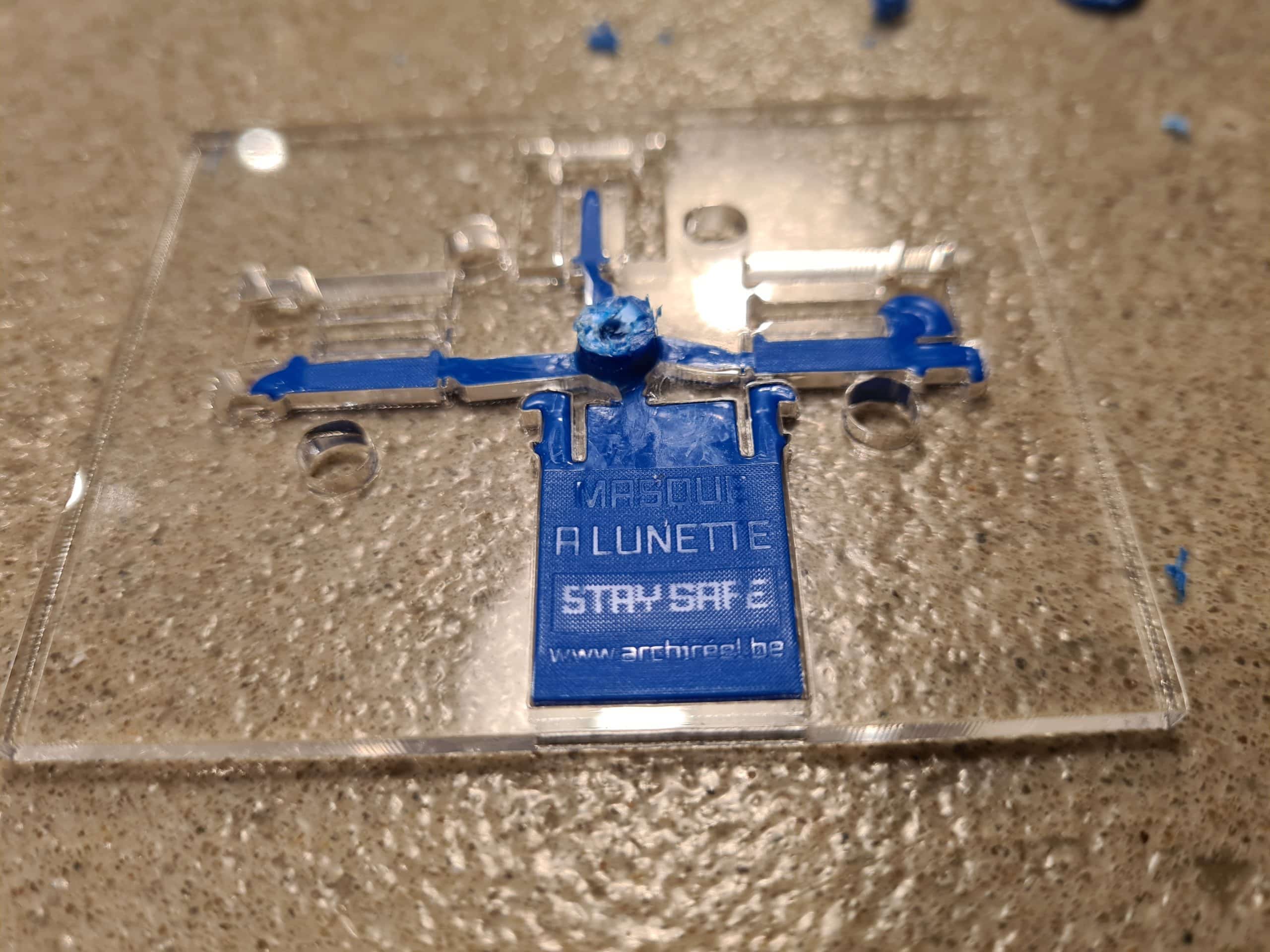 Une première pièce injectée