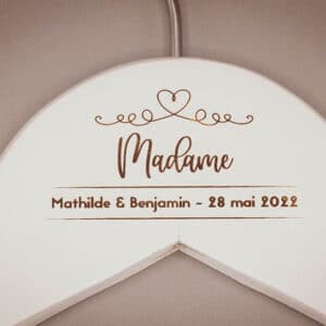 Zoom Le Cintre Mariage - Madame
